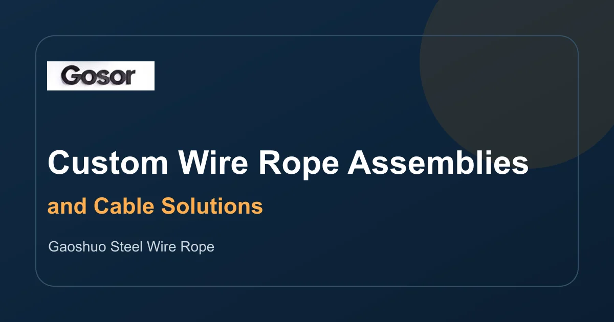 Control Machine Cable Mechanical Control Cable Routing Guide for OEM Buyers