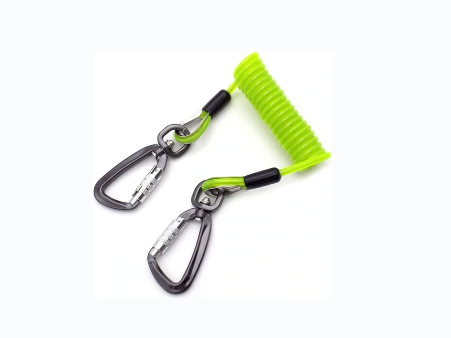Coiled Tool Safety Lanyard