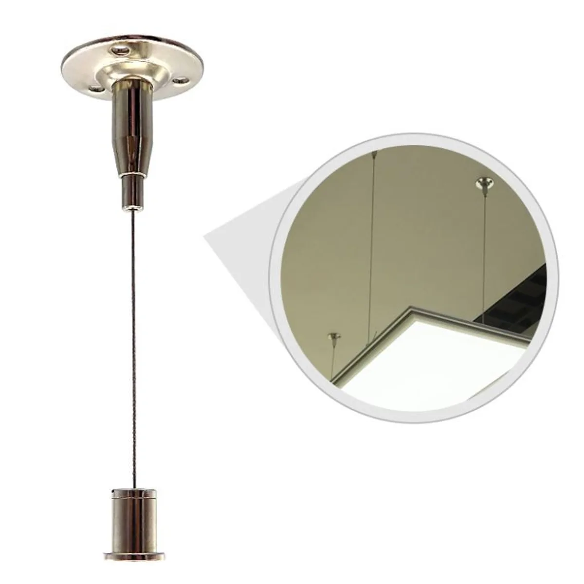 LED Light Hanging Kit with Cable Gripper